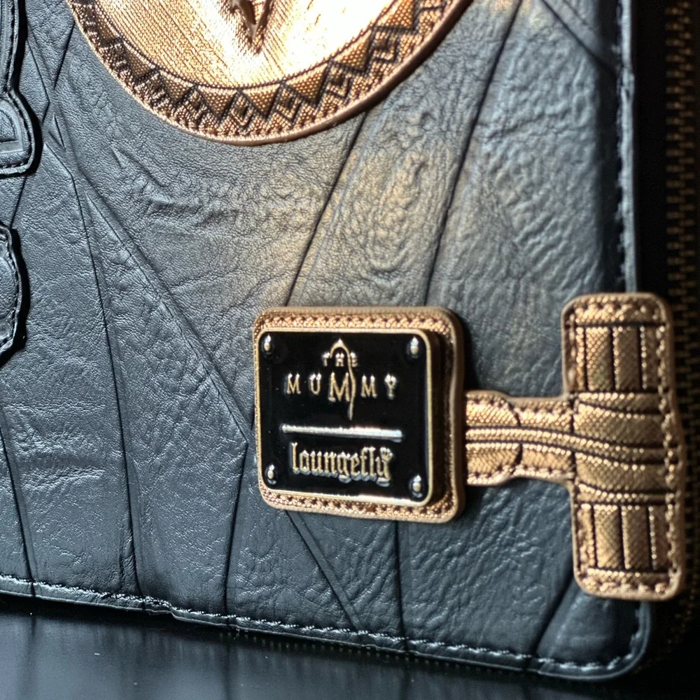 Loungefly the Mummy Book of the Dead Backpack - Picture 9 of 9